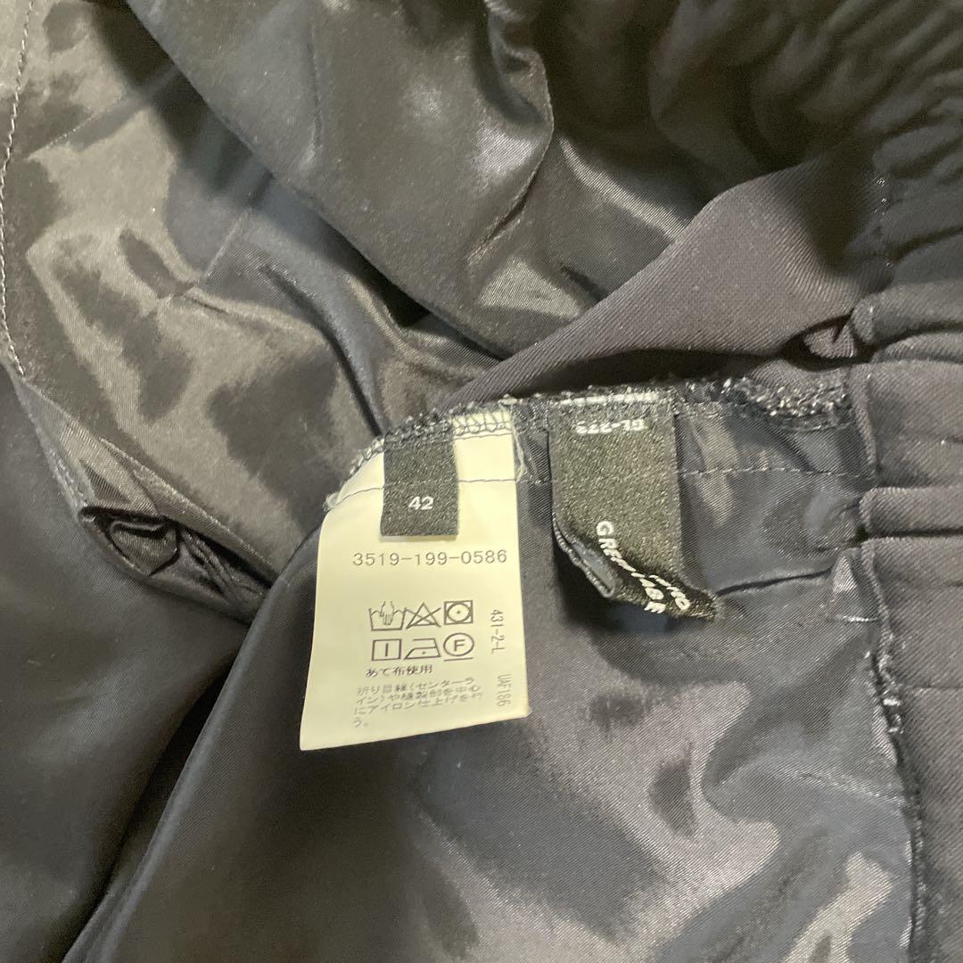 美品 42【green label relaxingテーラードJKパンツスーツ】