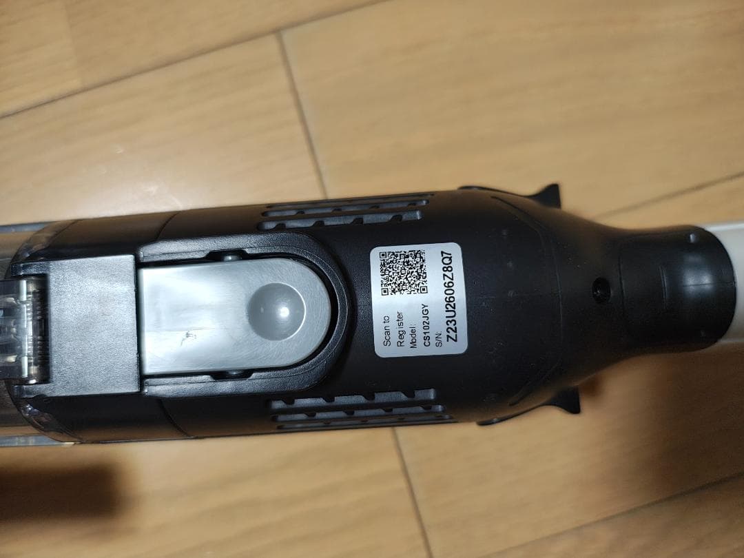 シャーク★コードレスクリーナー★CS102JGY★バッテリー新品と同等★