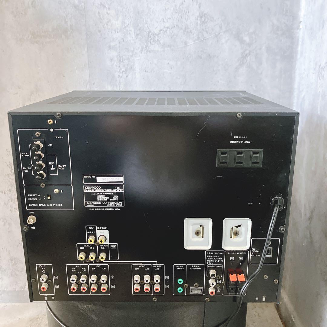 【希少】ケンウッド ROXY DG55 チューナー アンプ グライコ R-5E