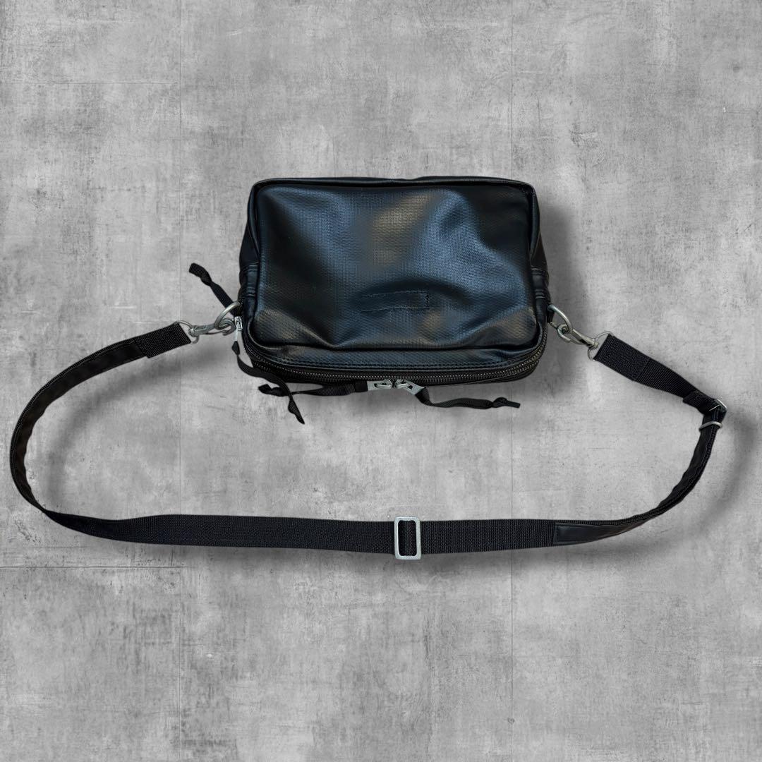 【極美品】ラゲッジレーベル 青タグ ニューライナー ショルダーバッグ 2層 黒