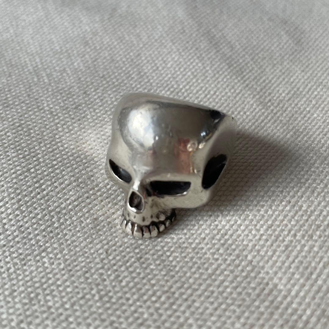 crazy pig クレイジーピッグ　スカル　キースリング　21号　シルバー