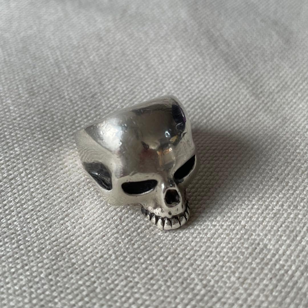 crazy pig クレイジーピッグ　スカル　キースリング　21号　シルバー