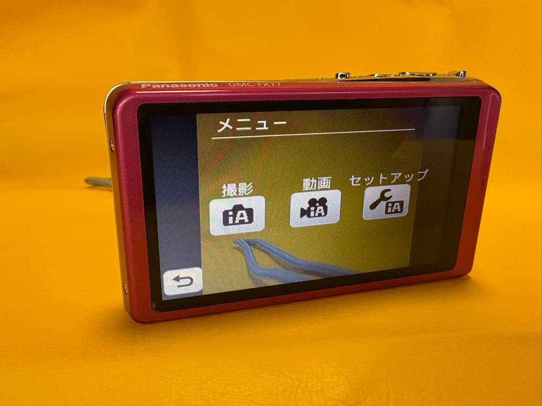 す*〜様 パナソニック　LUMIX FX77 ピンク