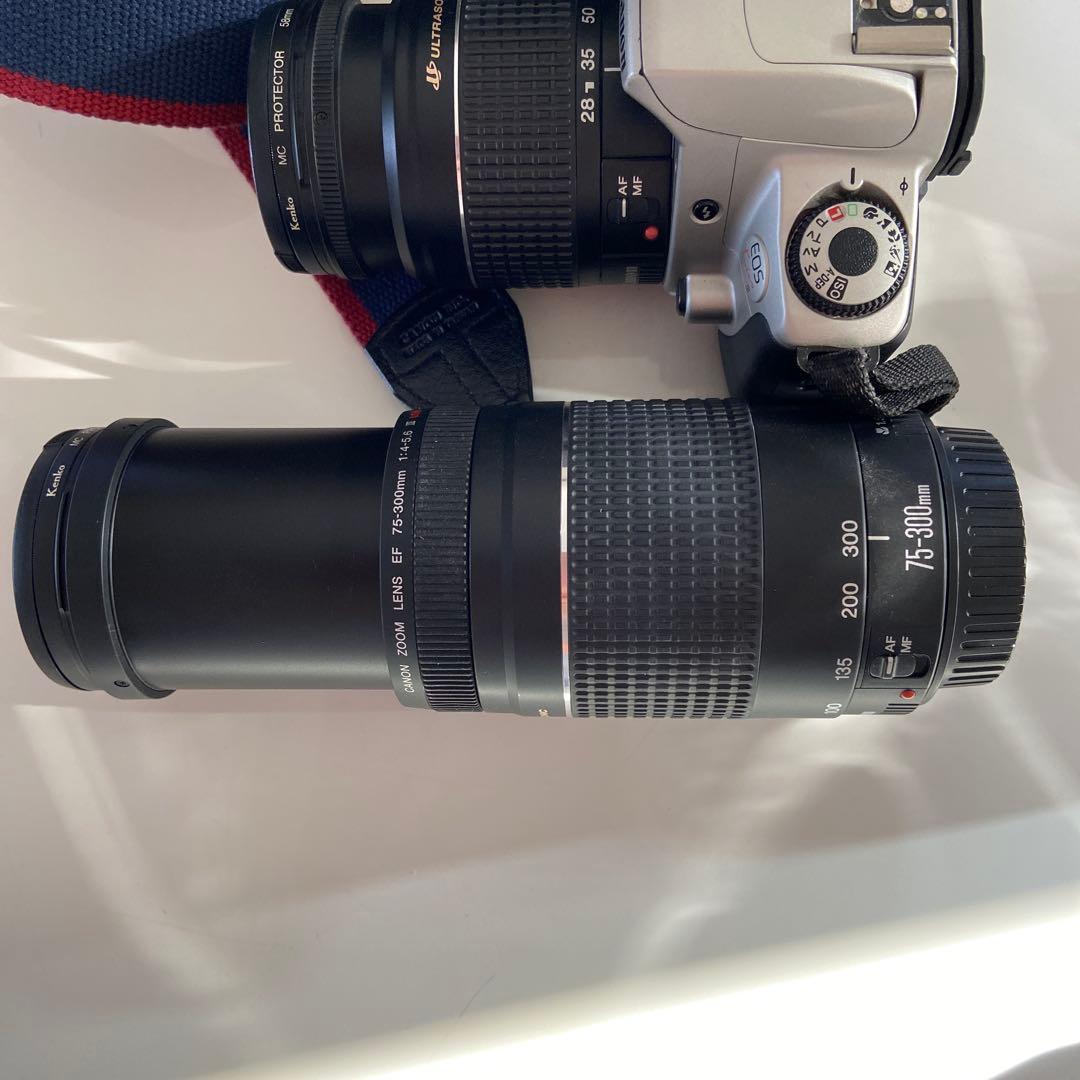 Canon EOS 4000D レンズ2本 カメラバッグ付き