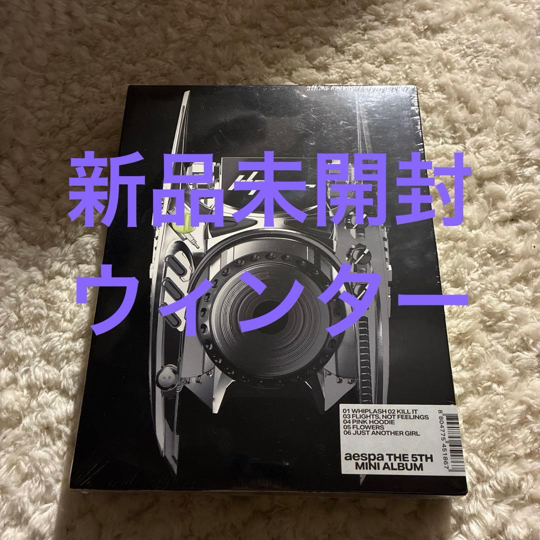 タレントカード aespa Whiplash limited ver winter