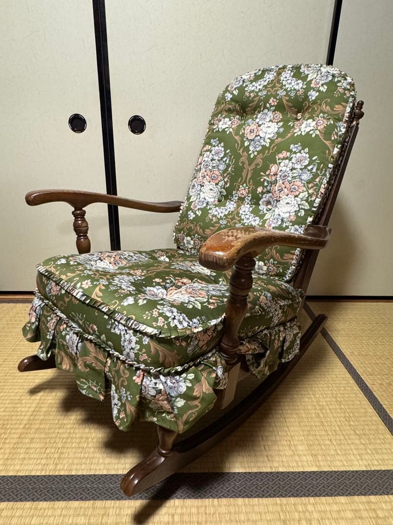 HIDA　飛騨産業　キツツキマーク　高穂　ロッキングチェア