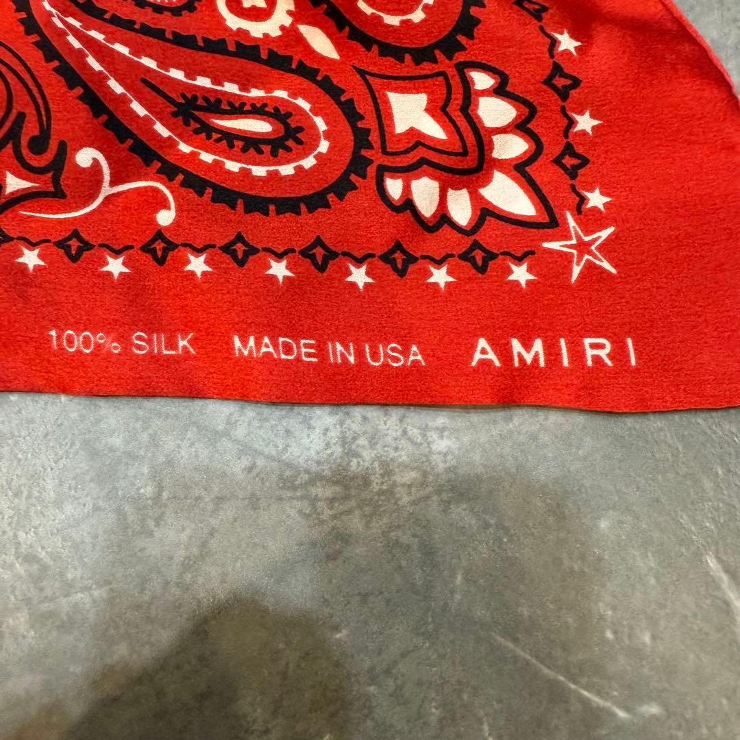 【定価4.4万】AMIRI BANDANA KEYCHAIN アミリ