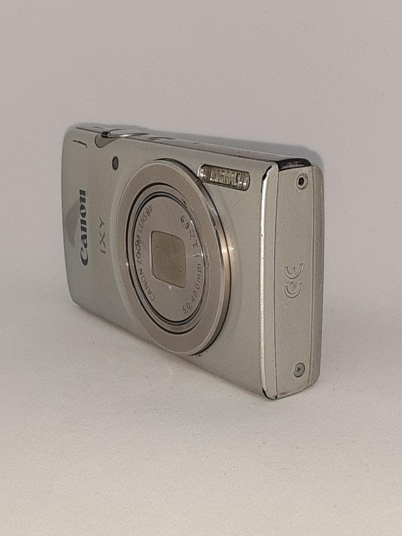 【ジャンク】キャノン Canon IXY 180 シルバー デジタルカメラ