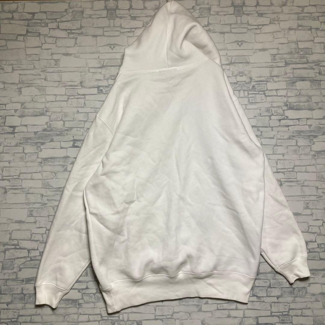 BALENCIAGA バレンシアガ　オーバーサイズパーカーホワイト　ユニセックス