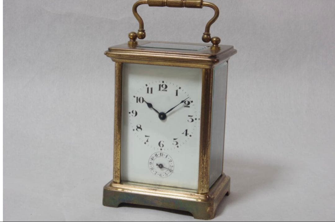 レトロ置時計 クラシックデザイン