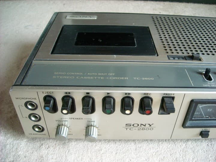 SONY/カセット・デンスケ『TC-2800』