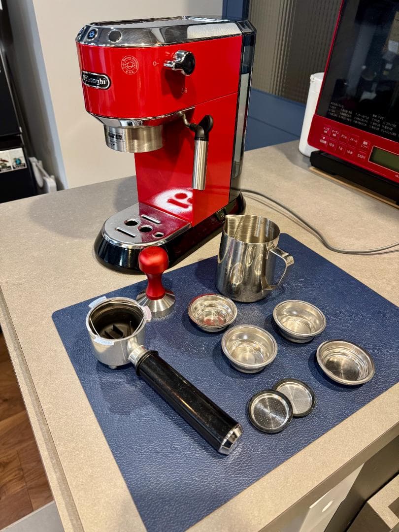 【動作確認済】DeLonghi デロンギ EC680 レッド エスプレッソマシン