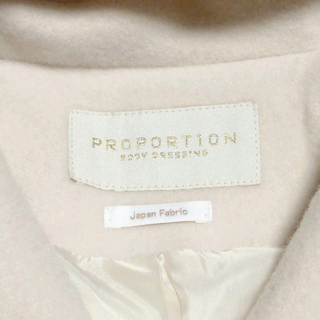 新品 ✨ROPORTION BODY DRESSING フード襟ショートコート