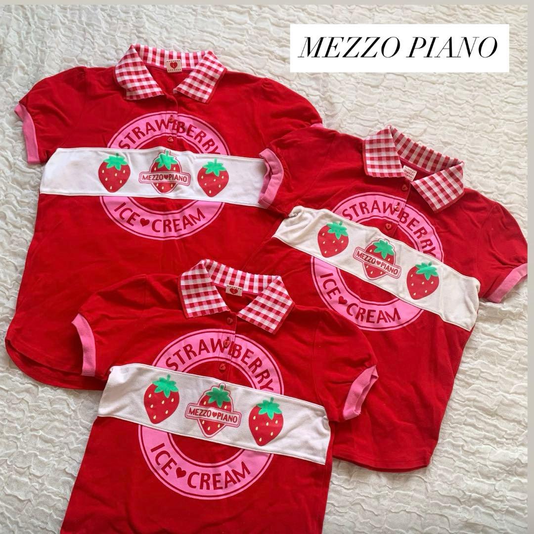 MEZZO PIANO メゾピアノ　Tシャツ　ポロシャツ　3枚セット　まとめ売り