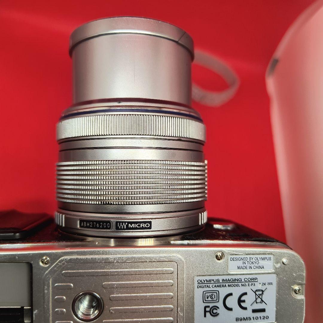 OLYMPUS ミラーレス一眼カメラ E-P3 標準ズームレンズ付