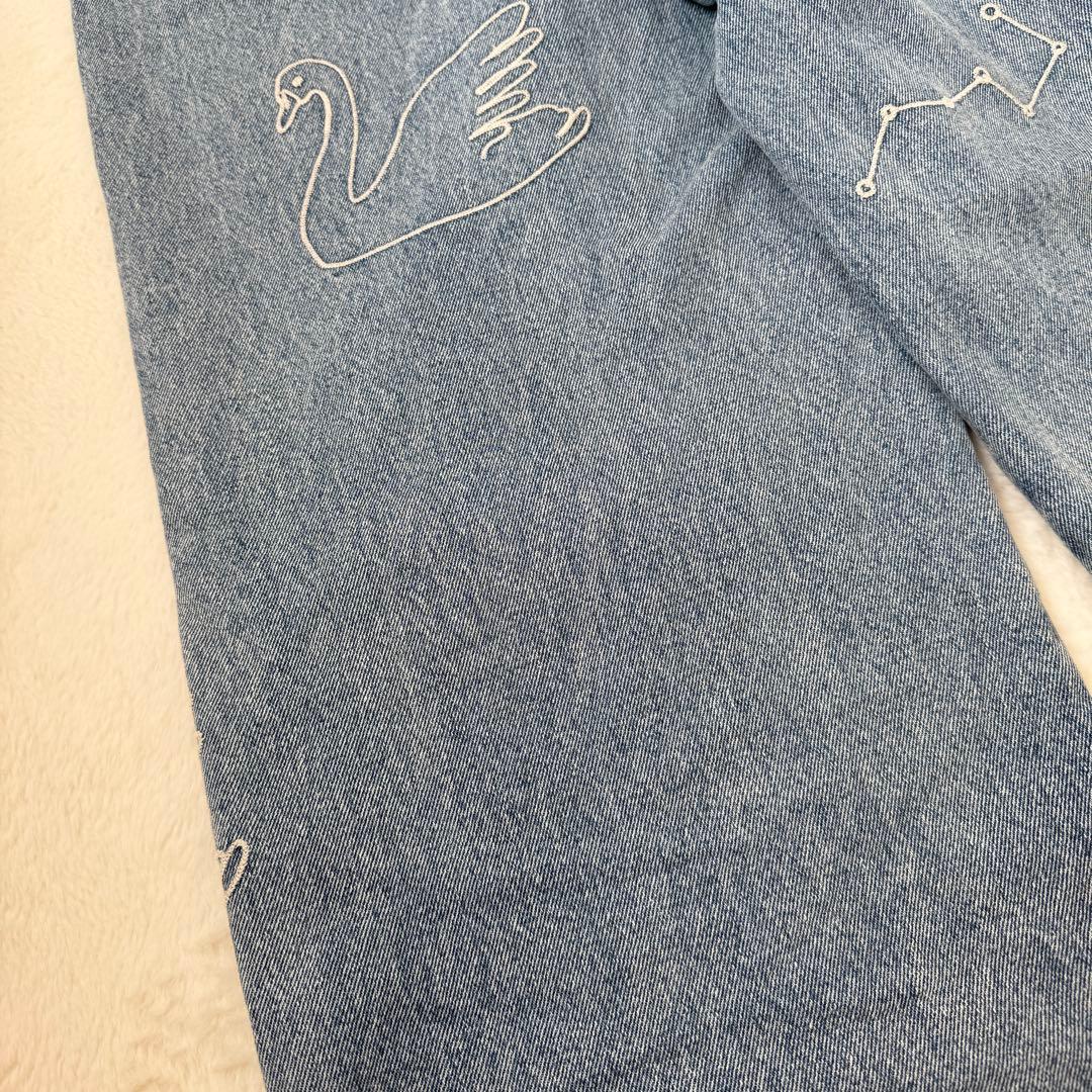 25AW Freada フリーダ チェーンステッチ ワイドデニム