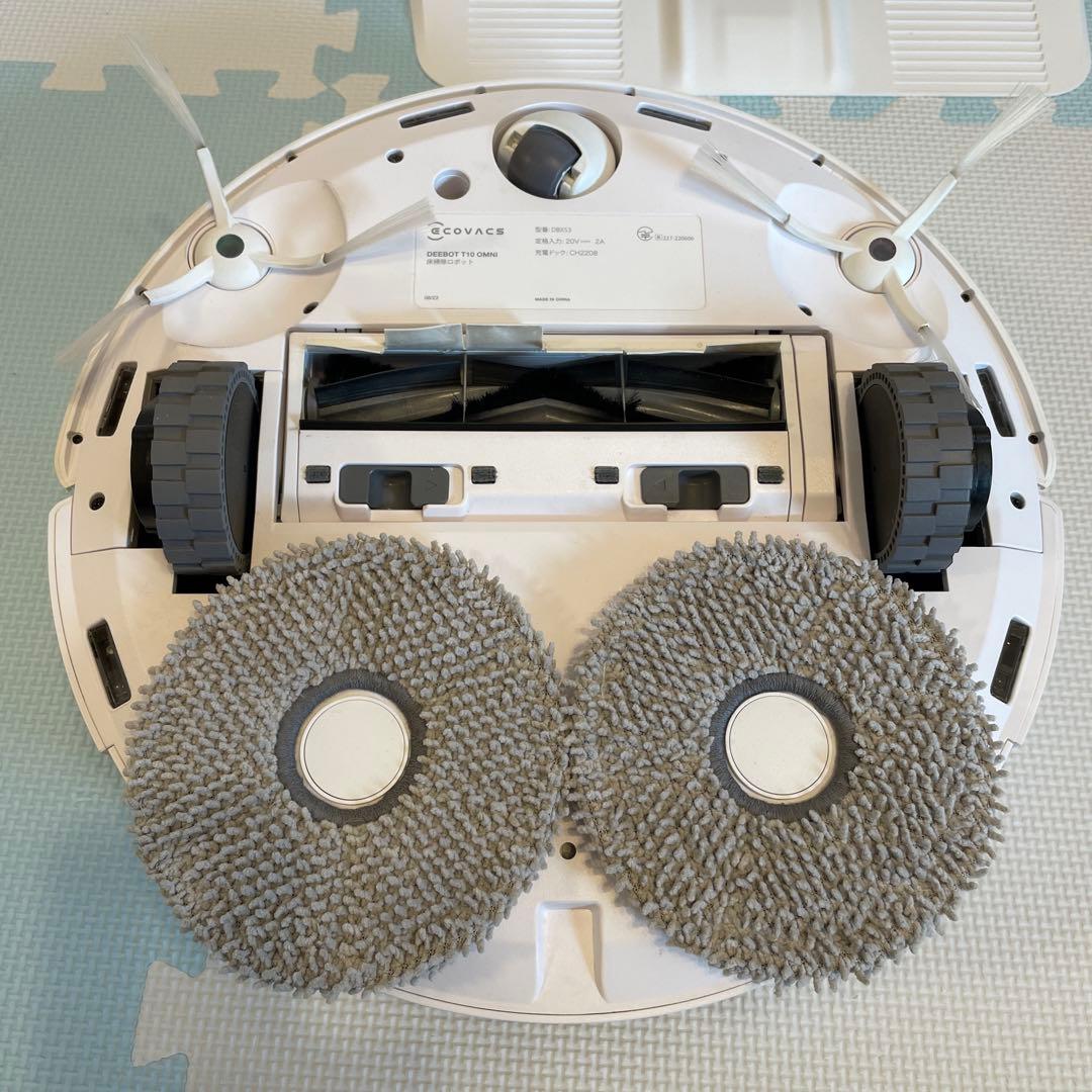 【アレクス】 ECOVACSＤＥＥＢＯＴ１０ OMNIロボット掃除機
