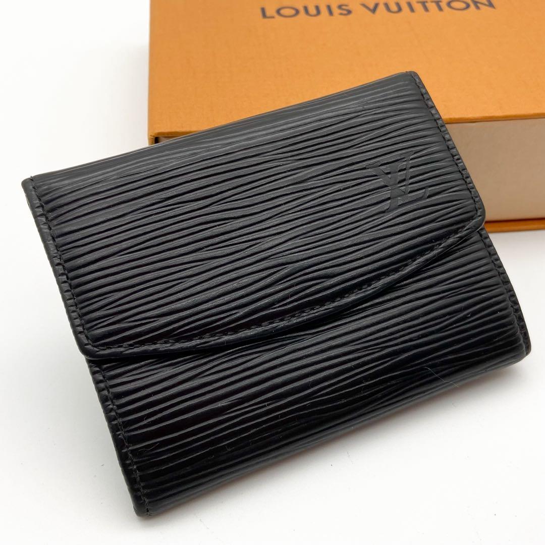 Kenルイヴィトン ケース エピ ポルトモネ サーンプル ノワール