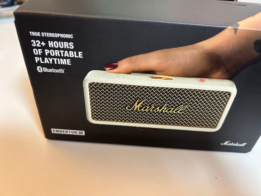Marshall Emberton III ホワイト マーシャル　エンバートン3