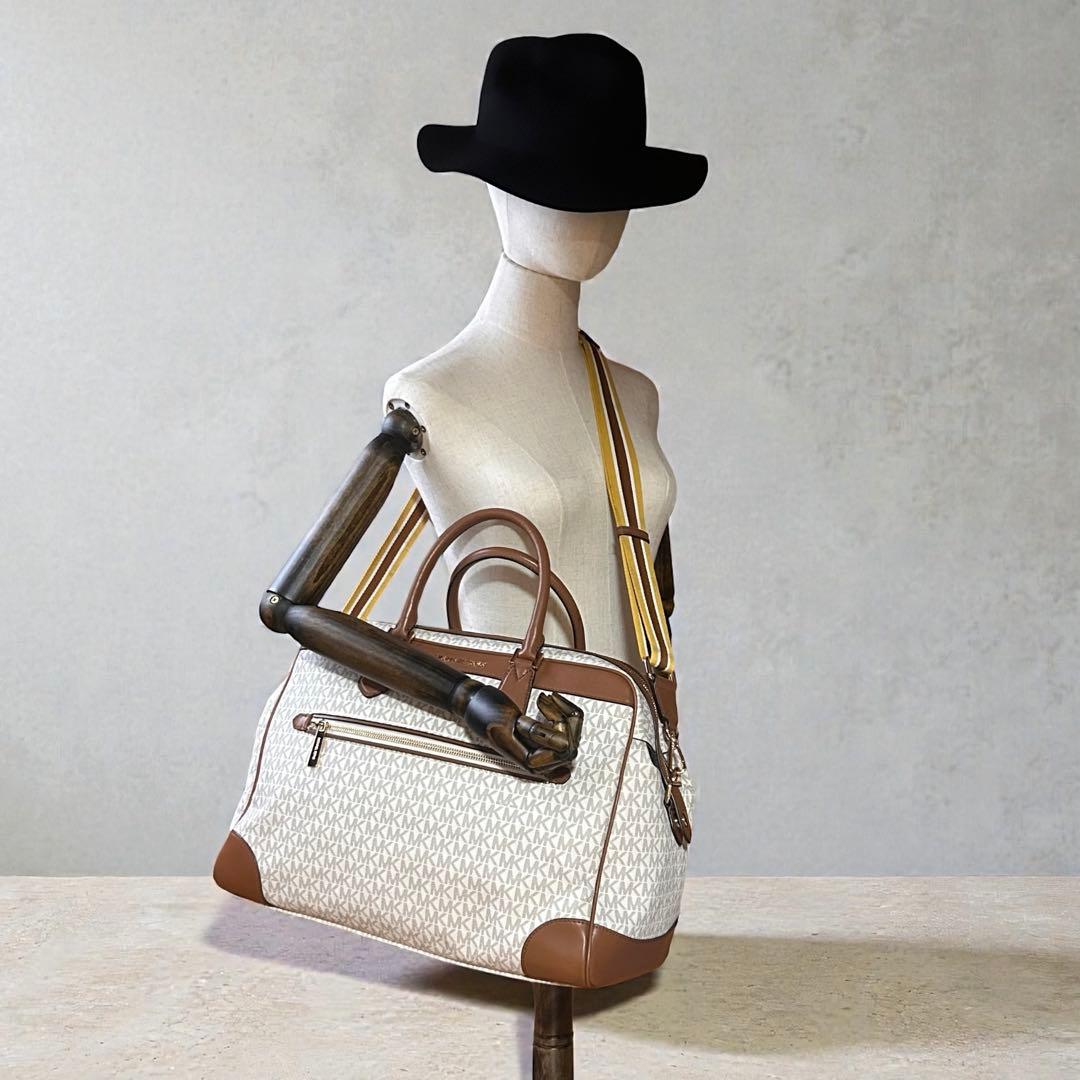 ✨大人気！✨ マイケルコース2WAY ボストンバッグ レア美品 高級 レザー