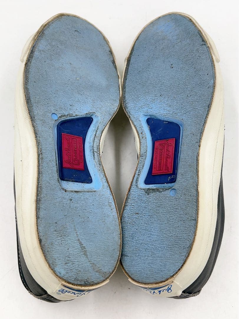 11B52 CONVERSE ジャックパーセル レザー USA製 25.5cm