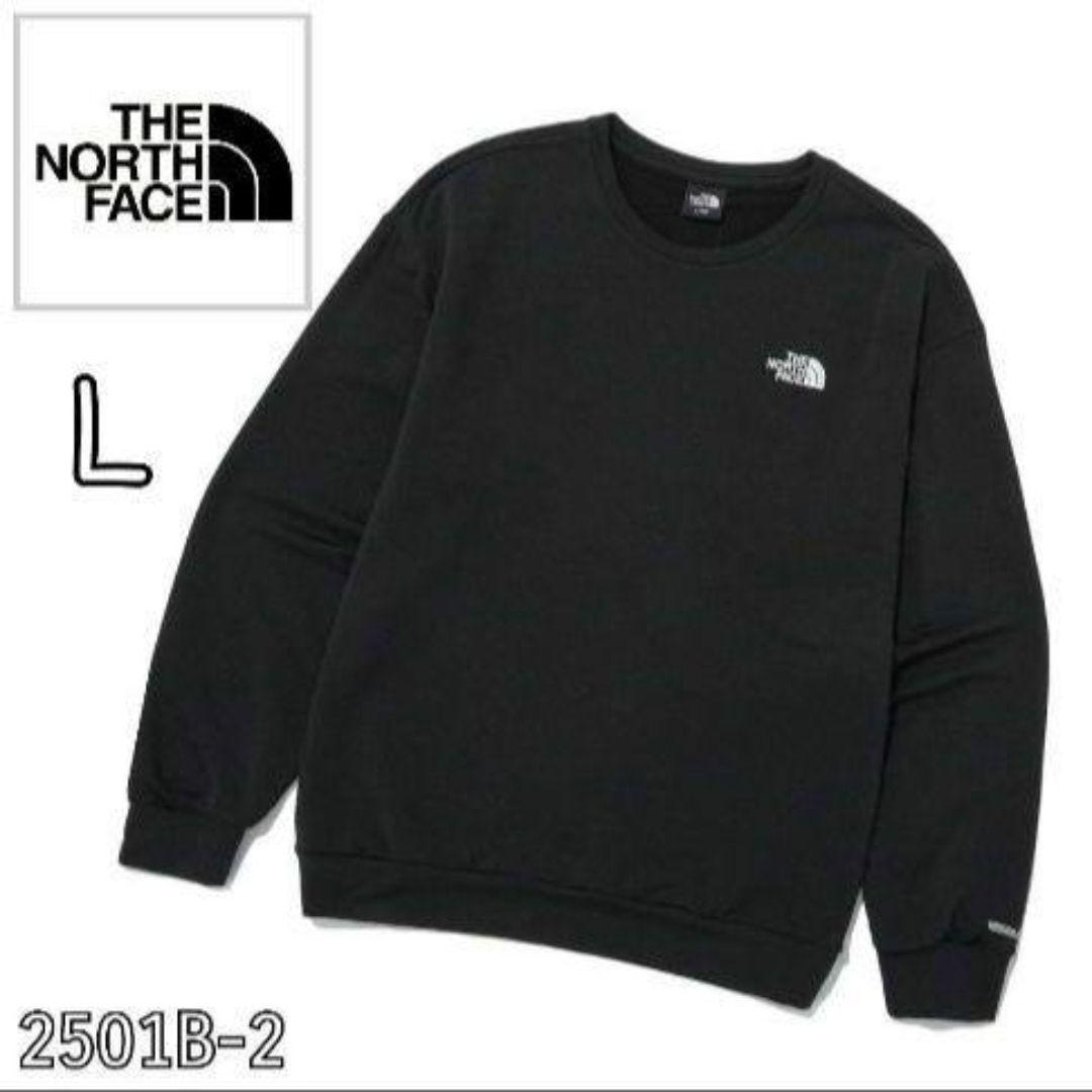 ❍新品　ノースフェイス　メリノウール　ロングスリーブ　スウェット　ブラック　L