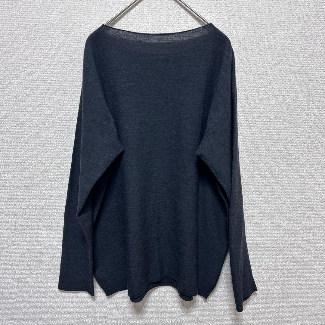 MITTAN 強撚ウールニット セーター 毛100% サイズ2 ミッタン