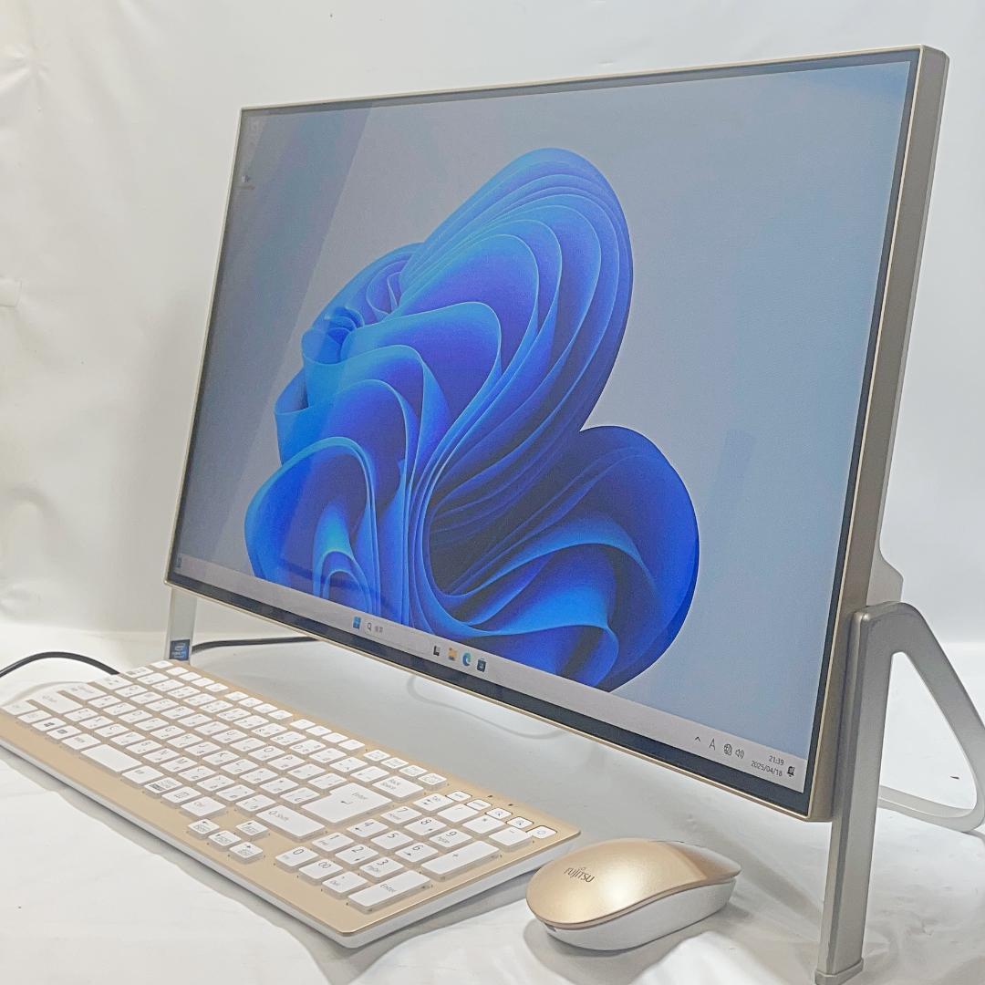 (2406)FMV ESPRIMO i7 1TB ブルーレイ 美品 ゴールド