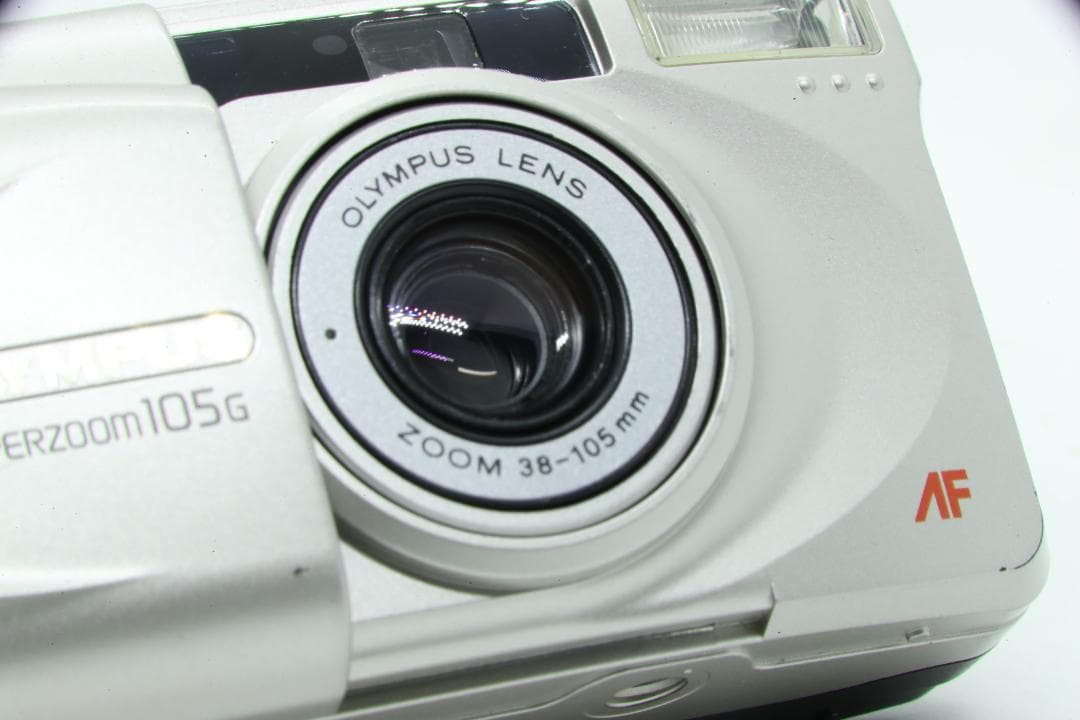 【N2262】 OLYMPUS SUPERZOOM 105G シルバー