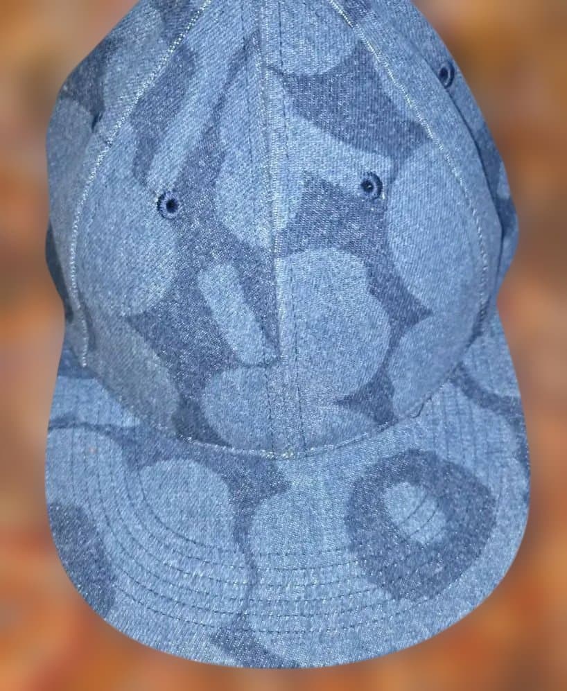 マリメッコ　デニム ベースボールキャップ