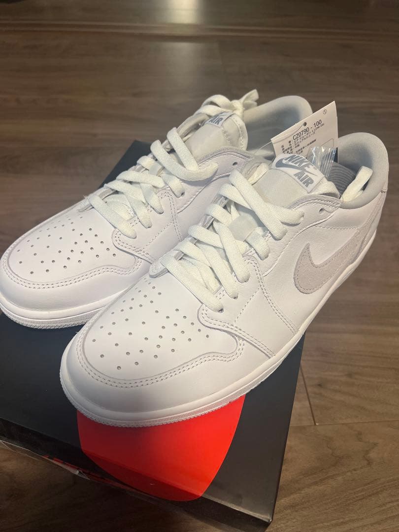 Nike Air Jordan 1 Low OG CZ0790-100 ホワイト