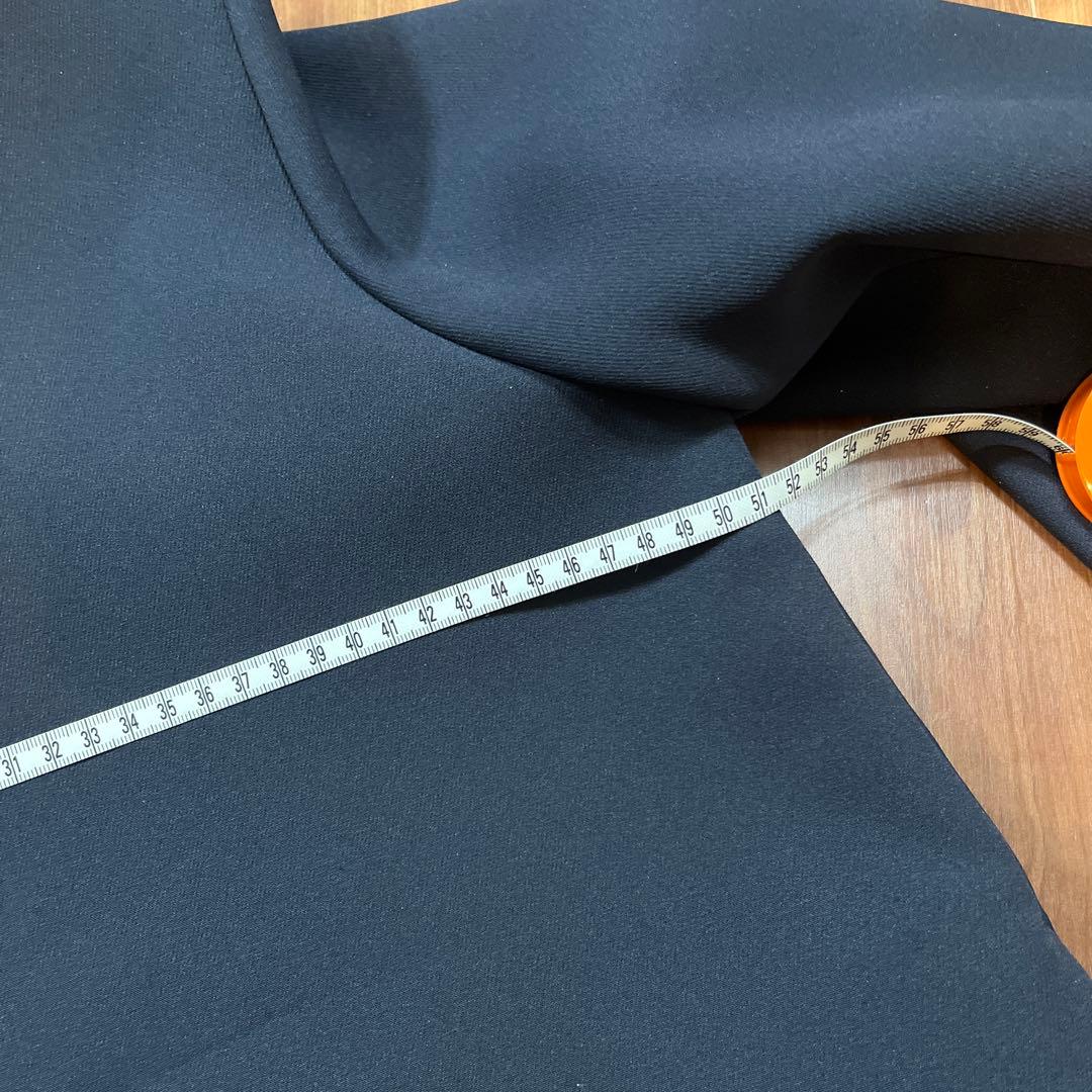 エムプルミエ ❤︎ トリプルクロスフーディショートコート ネイビー34