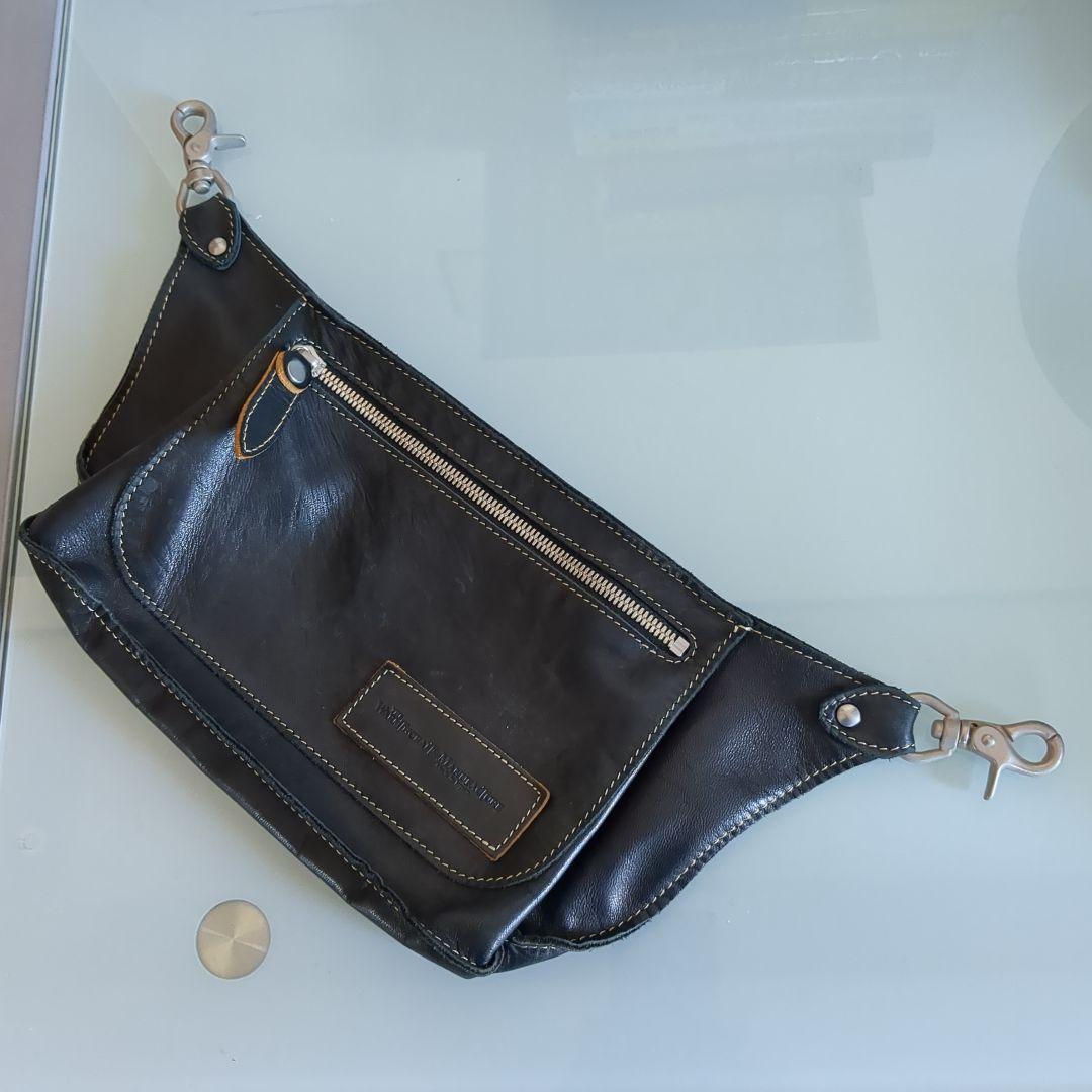 THE WORKCRAFT MANUFACTURE ブラックボディバッグ