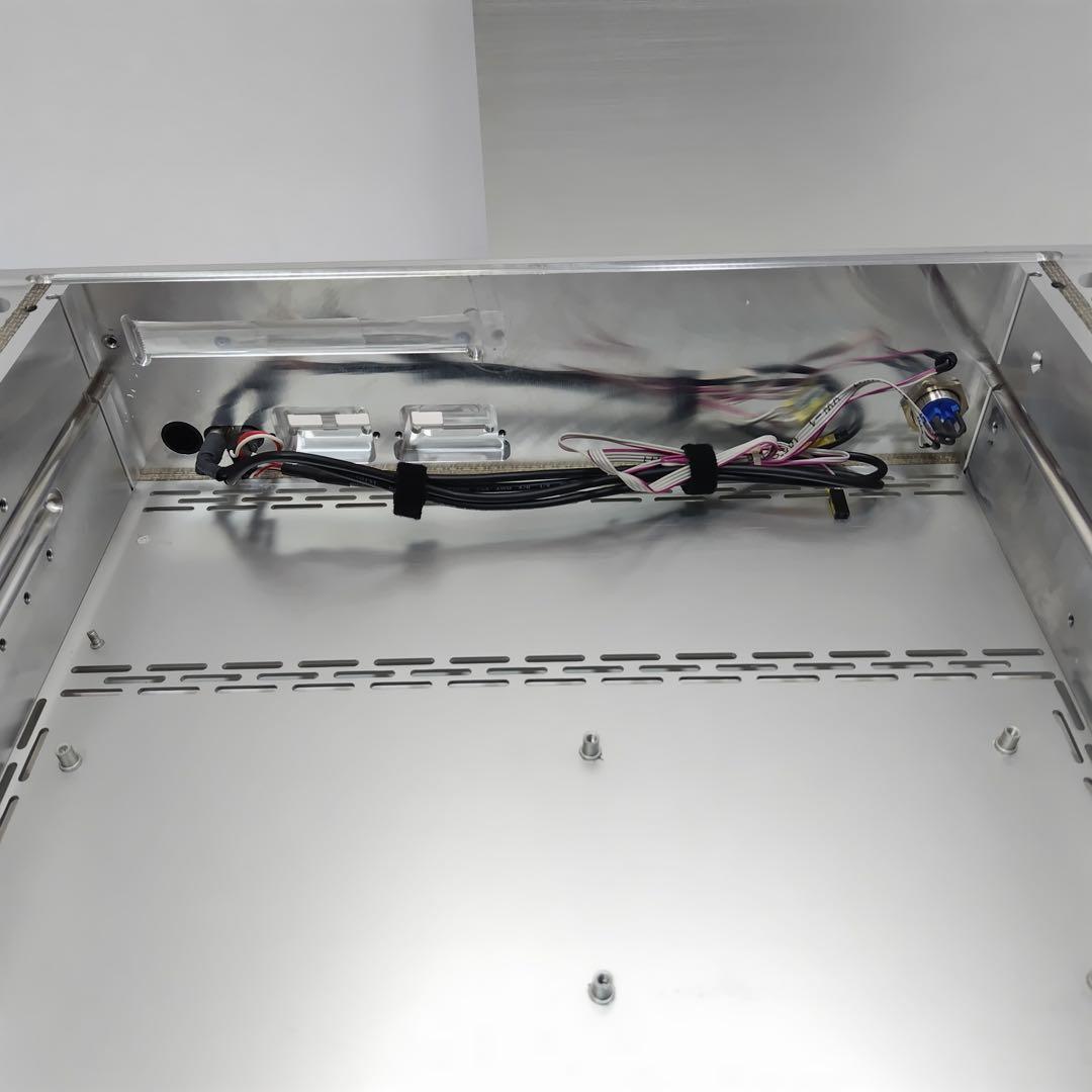 ATX自作PCケース　アルミ 横置き 自作PCケース Hush ATX