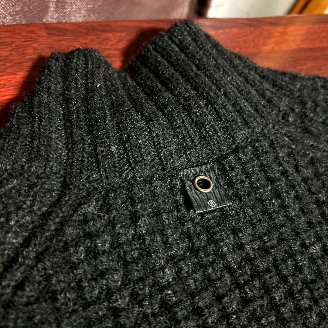 綺麗美品　超肉厚　wjk ハードワッフル　ハイネックニット　セーター　L