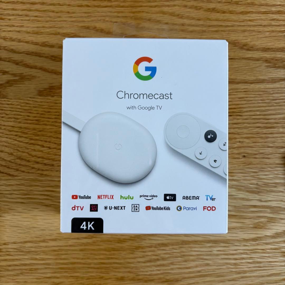 【新品】Chromecast with Google TV 4K