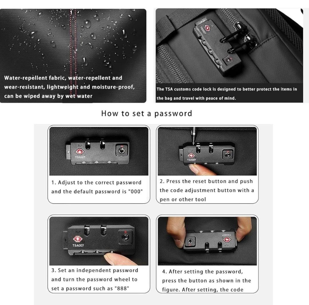 〇Of63 未使用 真空圧縮 バックパック トラベルバッグ