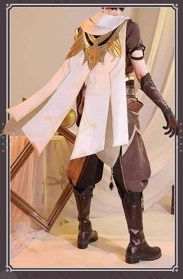 【即納】【新品】三分妄想 原神 空 ウィッグ追加可 コスプレ衣装 旅人 主人公