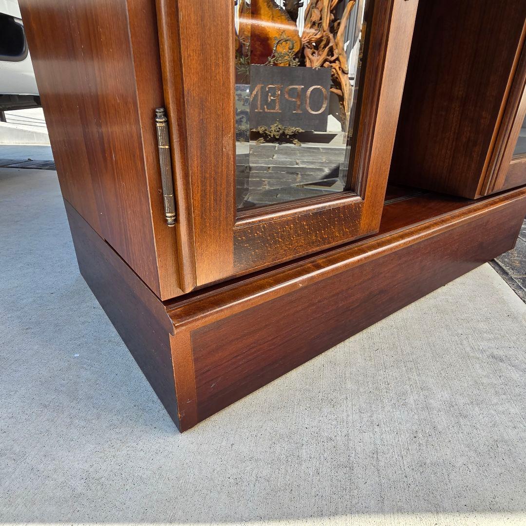 激レア カリモク コロニアル スライド式 本棚 サイドボード テレビ台