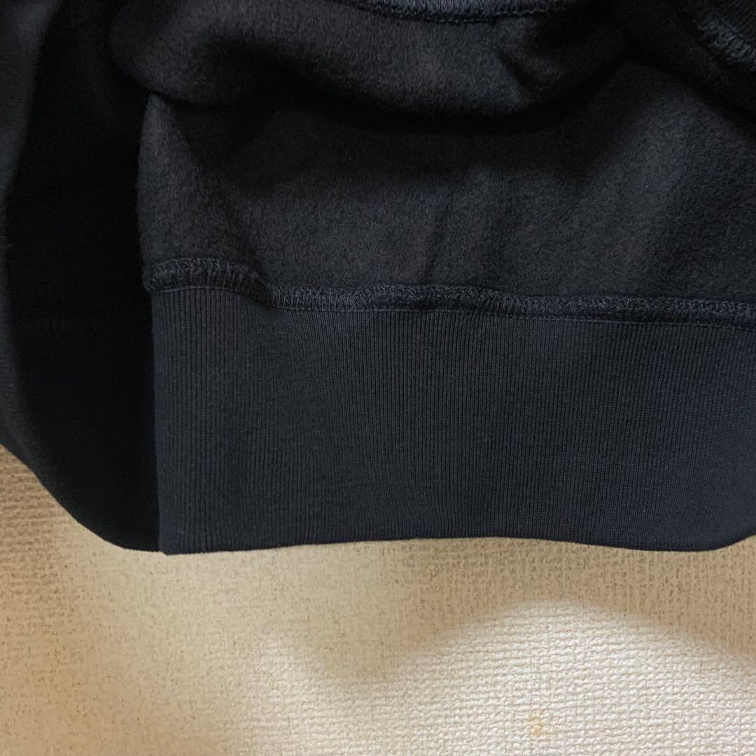 【極美品】cabaret poval スウェット　ロゴ　裏起毛　黒　L