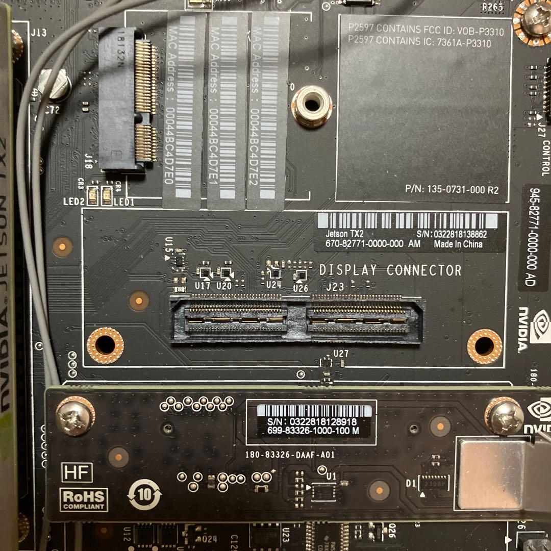 NVIDIA JETSON TX2開発キット