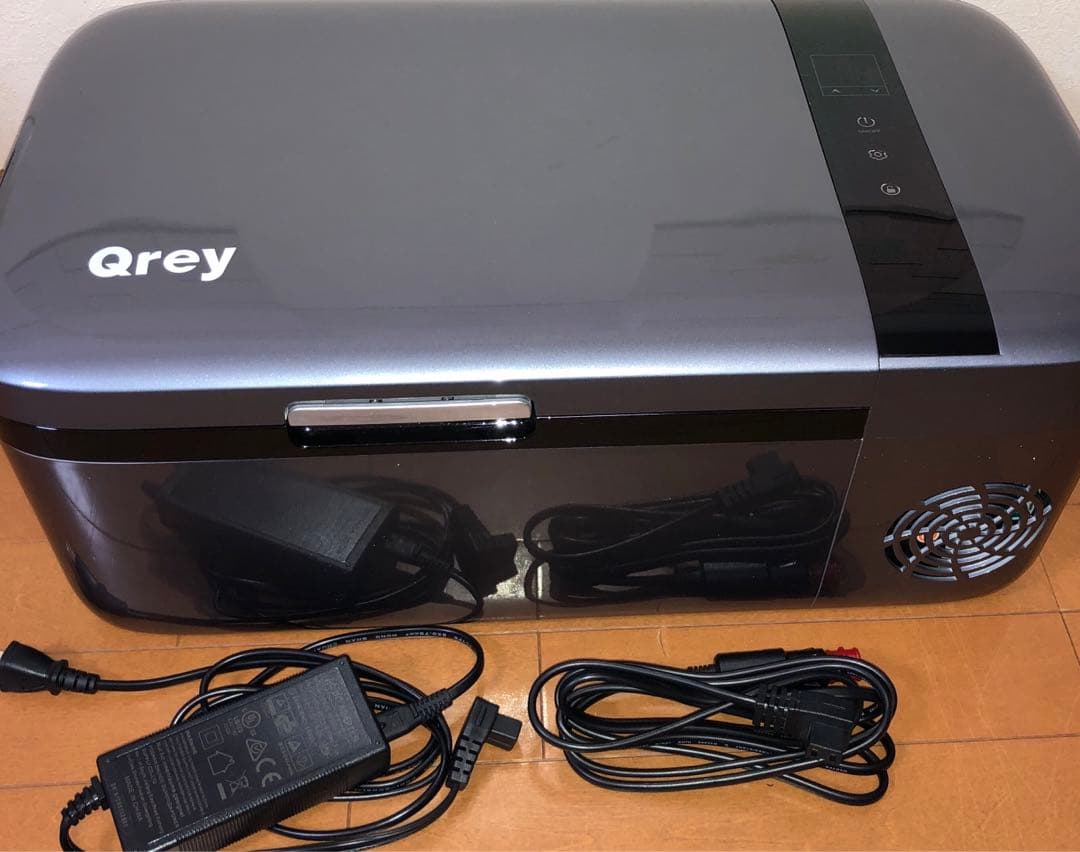 Qrey 車載冷蔵庫 冷蔵冷凍庫 12L YCD-12