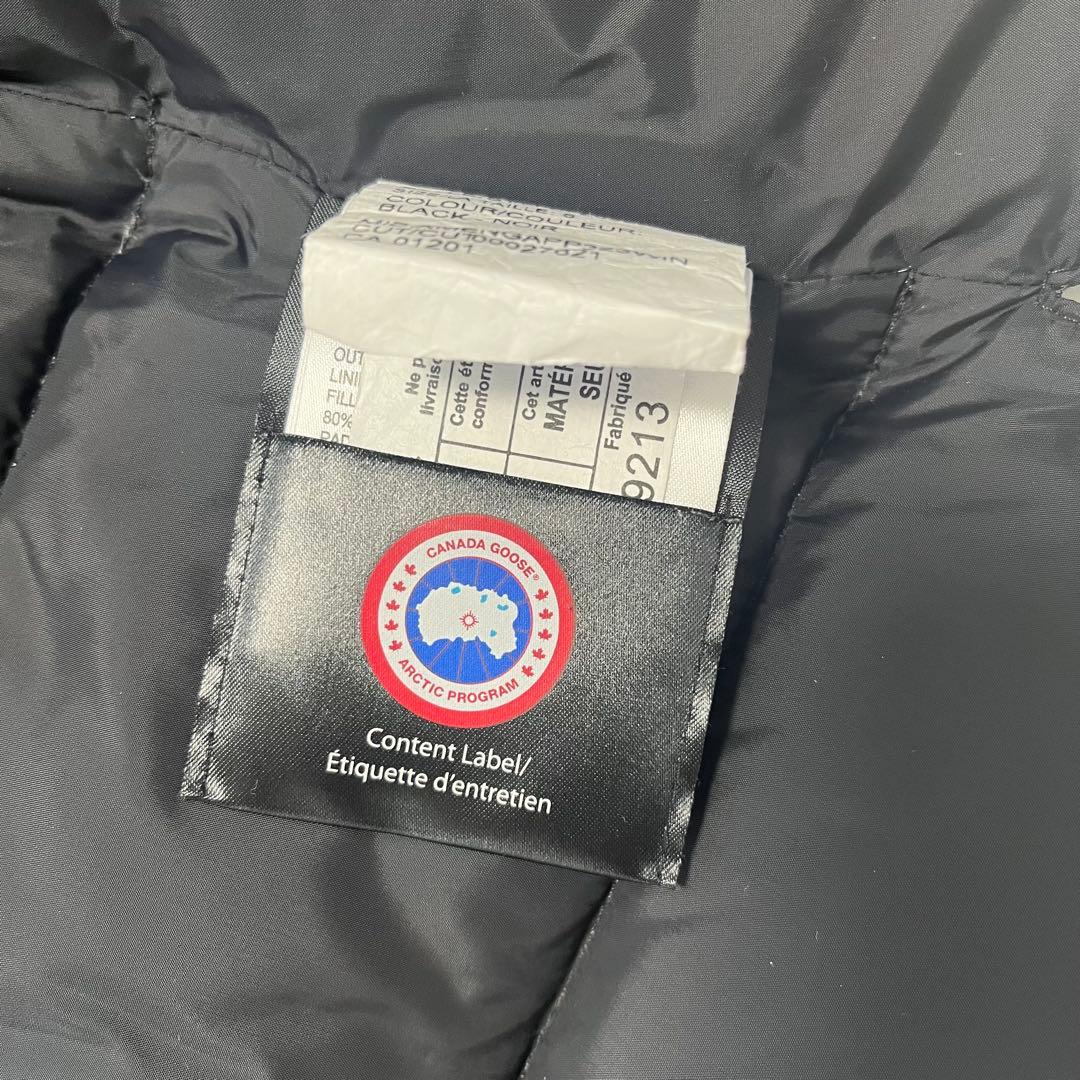 【美品✨】カナダグース 黒 ダウンベスト　レディース　S ブラック