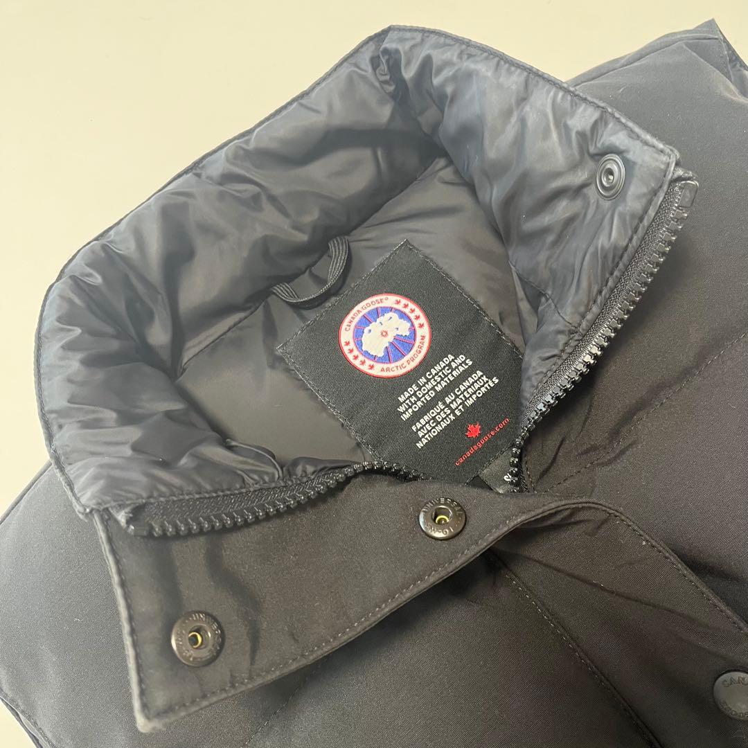 【美品✨】カナダグース 黒 ダウンベスト　レディース　S ブラック