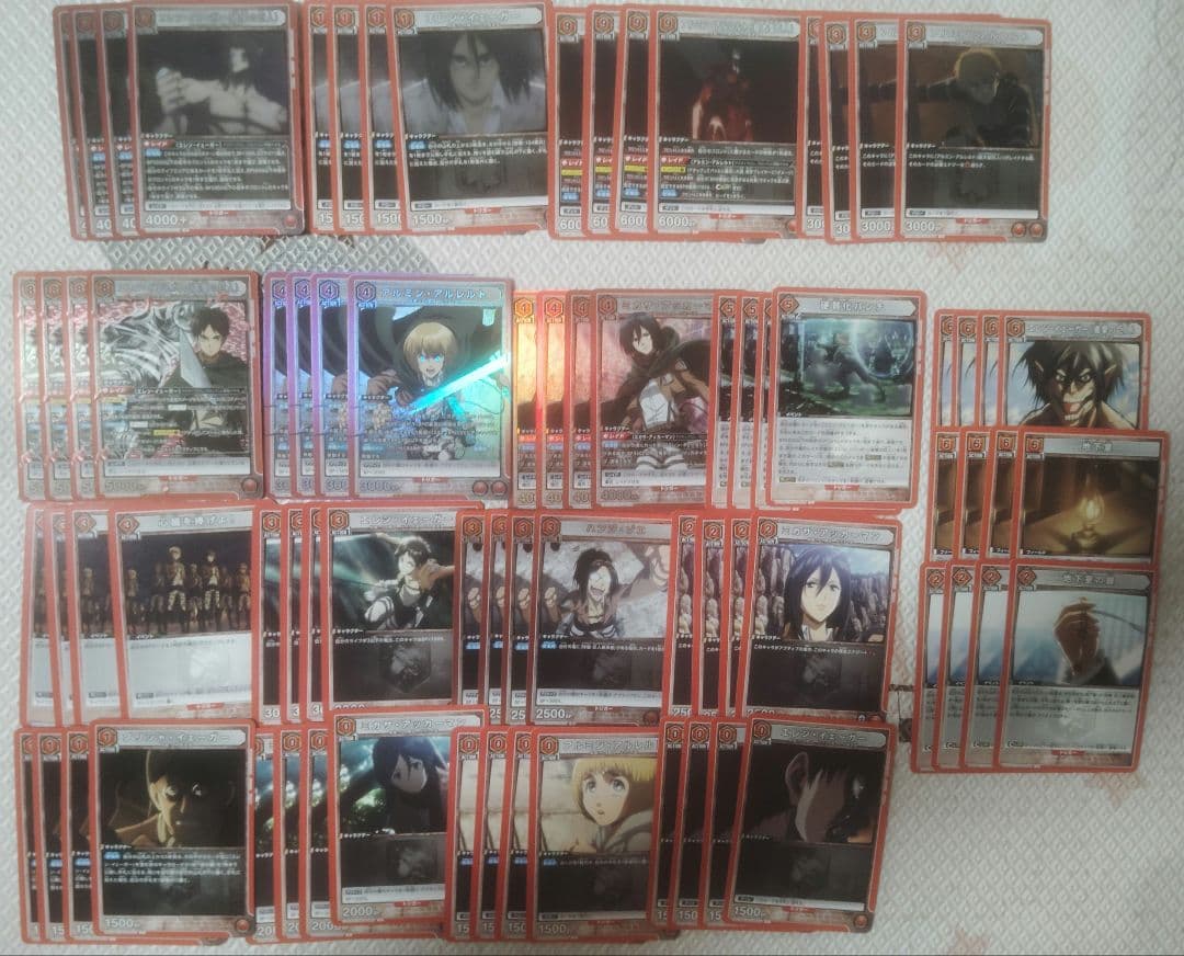 vola2対応　8エレン　赤進撃デッキ　進撃の巨人　ユニオンアリーナ