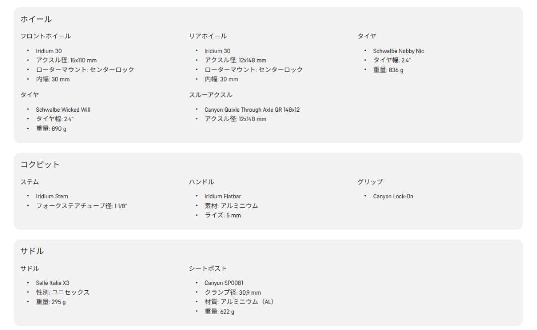 Canyon neuron5 Mサイズ