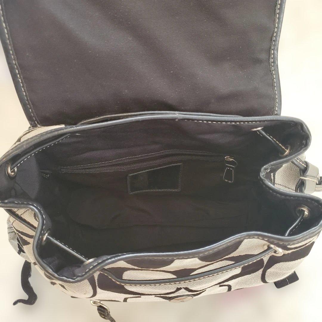 ⭐極美品⭐COACH シグネクチャー バックパック キャンバス×レザー