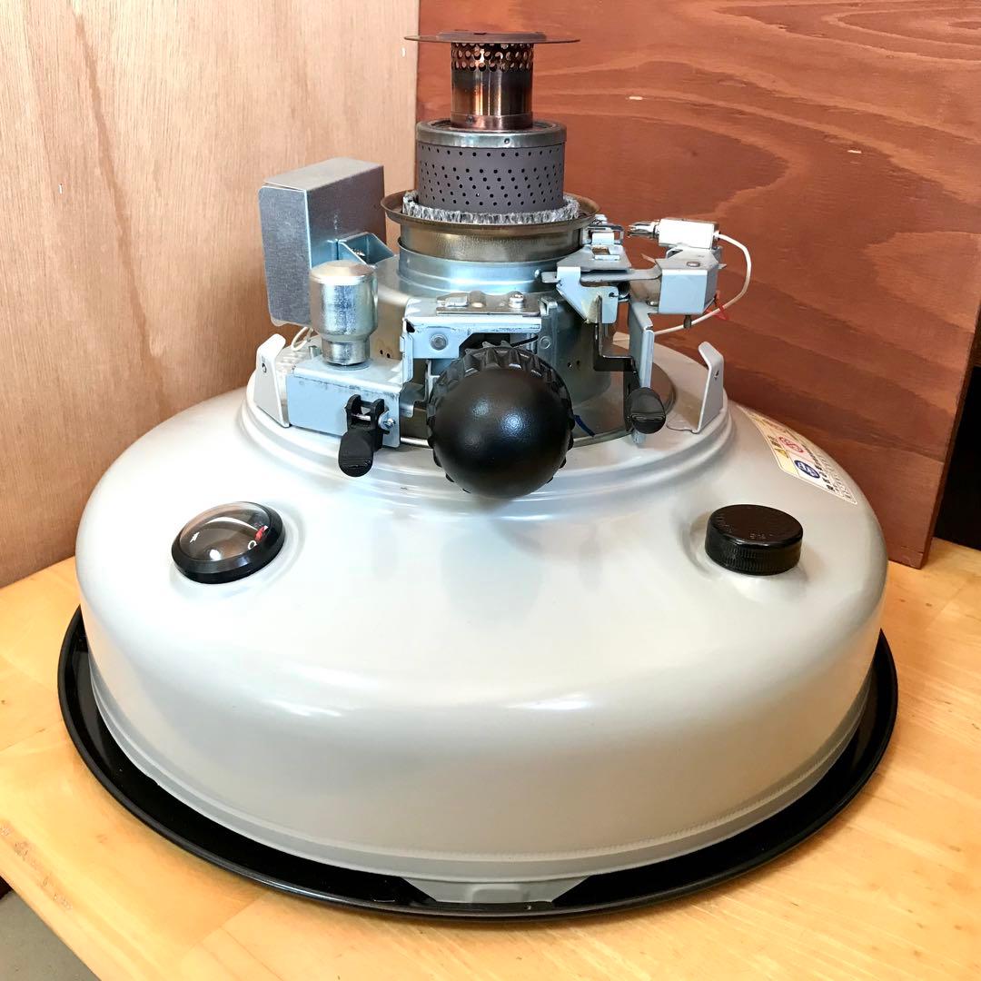 【レアカラー美品】トヨトミ レインボーストーブ ランタン 遠赤ガラス筒＆新品天板