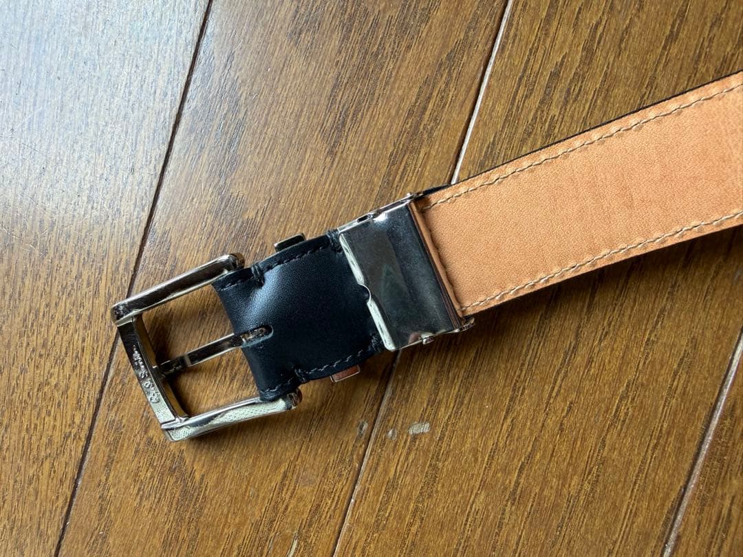 ポールスミス ベルト ツイストリング レザー W92-102