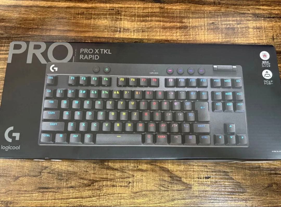 【極美品】Logicool PRO X TKL RAPID キーボード本体